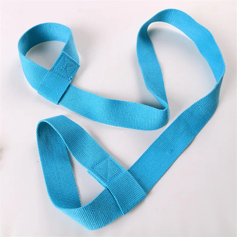 Adjustable Yoga Mat Belts Yoga Mat Shoulder Carrier Yoga Straps Exercise Stretch Yoga Belts Fitness Gym Sports Rope 165Cm*3.8Cm